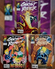 Lot of 3: Original Ghost Rider #13, 16, 17 (1993) Roulette Inferno Satan VF picture
