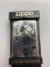 Vintage Zippo 1994 Japan Limited “Kabuki Benkei” with Edo-Period Ukiyo-e Design picture