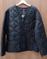 CDG x Alpha Industries Black L ZipUp Liner Jacket Mens Streetwear (Ages 14+) picture
