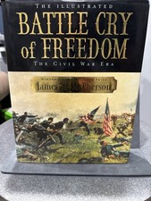 James M. McPherson Illustrated Battle Cry of Freedom Civil War Hardcover Book picture
