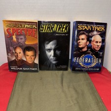 Lot of 3 Star Trek Paperbacks –Spectre (1998 1st) + Section 31: Cloak (2001 1st picture