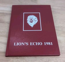 1981 Lions Echo Year Book Illinois School Yearbook picture