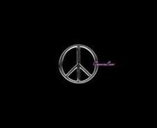  Peace Sign + a custom promo pin  picture