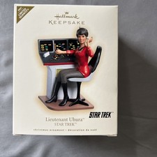 NEW 2007 Limited Quantity STAR TREK Hallmark Keepsake Ornament LIEUTENANT UHURA picture