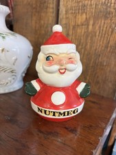 RARE Vintage 1960 Holt Howard Santa Claus Nutmeg Shaker MCM Christmas picture