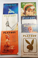 Playboy Magazine Vintage Collection 7 Issues of year 1963 picture