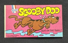 1970 Paul's Ice Cream Scooby-Doo Stickers Hot On The Trail picture