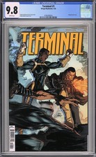 Terminal #1 - Cover A - Andy Kubert - Robert Kirkman Story - CGC 9.8 picture