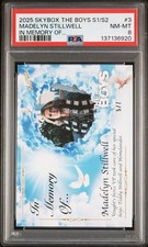2025 Skybox The Boys S1/S2 Madelyn Stillwell In Memory Of… 5/7 Psa 8 Pop 1 picture