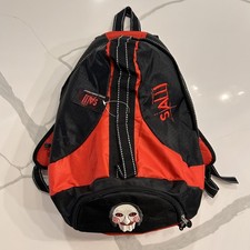 2007 SAW IV Jigsaw Billy Puppet Backpack Official Horror Movie Merch NWT  picture