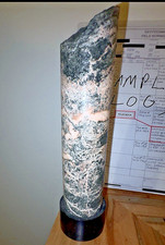 Relinquished Deep Rock Core Sample With Original Rock Core Field Log (137ft) picture