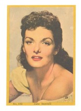 Jane Russell 1959 MGM Movie Star Trading Card Vintage Hollywood No. 102 picture