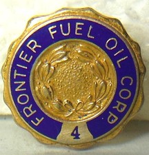 ⛽️ Employee service award tie pin advertising FROTIER FUEL Oil Co. picture