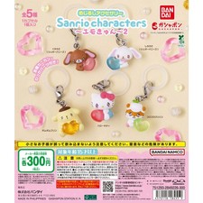 BANDAI Sanrio Characters Emo Kyun Marking Accessories Set of 5 Gashapon Hello picture