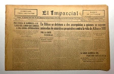 ANTIQUE NEWSPAPER / EL IMPARCIAL / SAN JUAN PUERTO RICO 1923 RARE picture