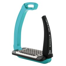 Acavallo Rel-X Easy Stirrups, One Size, Sky Blue, Set of 2 picture