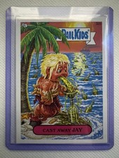 2008 GPK ANS7 Cast Away Jay #32b ⚡ Topps • Island Disaster Parody • Sticker 🔥 picture
