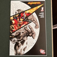 Flashpoint (2011) #1 Canada Fan Expo 2011 Andy Kubert Wraparound Variant Cover picture