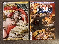 John Carter Warlord Of Mars #1-2 2014 Dynamite COMICS Bart Sears Variants Set picture