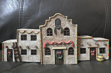 WMG 2005 Adobe Southwestern Lighted Christmas Village House Set Battery Operated picture