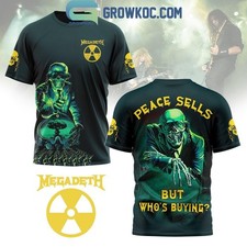 New Megadeth Peace Sells But Who's Buying 3D T-Shirt All size picture