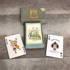 Antique Godey’s Ladies Playing Cards Fan-C-Pack Playing Cards picture