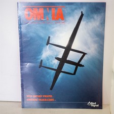 1986 Rutan Voyager Article in Omnia Magazine (Allied-Signal) King Radio picture
