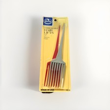80s Retro VTG Goody Unbreakable Hair Lifts Pick Comb 6228 Style Line 2 Pk NEW picture