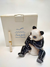 Vintage 1996 Seagull China Porcelain Panda Bear Enesco Figurine Original Box 4