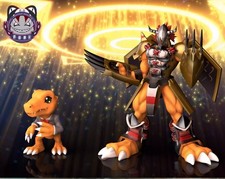 QWMW Studio Digimon War Greymon Model in stock H10cm Painted Suit Agumon New picture