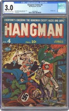 Hangman Comics #4 CGC 3.0 1942 4485696001 picture