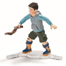 NEW Schleich 13904 Boy With Branch RETIRED farm life figurine animal toy rare picture