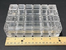 MCM Kristall Krisla Italian Crystal Jewelry Box W/Lid picture