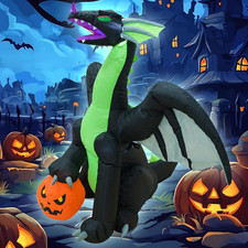 4FT Dinosaur Halloween Inflatable with LED Lights picture