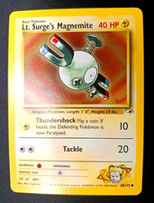 Pokemon Card Lt. Surges Magnemite Major Bobs Magnetilo 80/132 Team Rocket EN picture