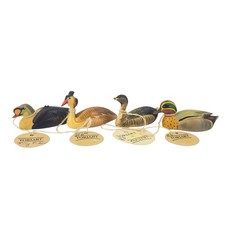 4 TORIART ANRI HANDCRAFTED WATER FOWL DUCKS MADE IN ITALY picture