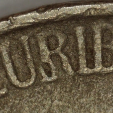 1944 No Mint Mark Nickel - Henning Variety - Looped R Diagnostic picture