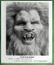 1977 PRESS PHOTO PROSTHETIC MAKEUP 