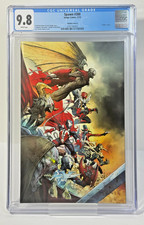 Spawn #300 CGC 9.8 White Pages Variant Cover O Virgin Image Comics 2019 Top Pop picture