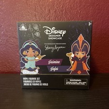 Disney Designer Showcase Stacey Aoyama Aladdin Jasmine & Jafar Vinyl Set NIB picture