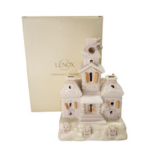 Lenox Haunted House Lighted Figurine 8