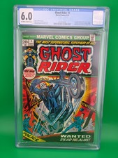 Ghost Rider #1 CGC 6.0 OW-WP 1973 1st Solo Series Son of Satan Bronze Age Marvel picture