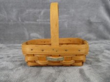 Longaberger Basket Horizon Of Hope Handwoven American Cancer Society 1996 picture