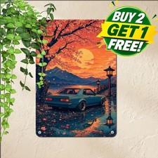 Retro Vintage Decorative Art Plaque Nostalgic Living Room Metal Tin Wall Sign picture
