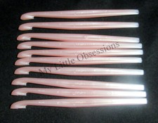 Tupperware Citrus peelers orange Grapefruit Gadget Set of 10 Pink Blush ~NEW picture