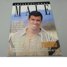 Vtg 1994 International Male Magazine Catalog Fall Spencer Garbett Beefcake Undie picture