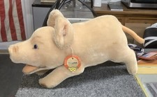 Vintage STEIFF ORIGINAL JOLANTHE BLUE EYED PIG Large 10