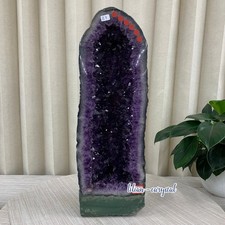 19.1LB Natural Amethyst Cathedral English Cluster Crystal Specimen Healing picture