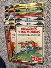 Lot Dungeons & Dragons Comics 1985 - Spanish - Super Rare - Dragones y Mazmorras picture