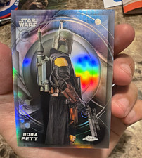 Topps 2022 Topps Chrome Star Wars Boba Fett Refractor #165 Book of Boba picture
